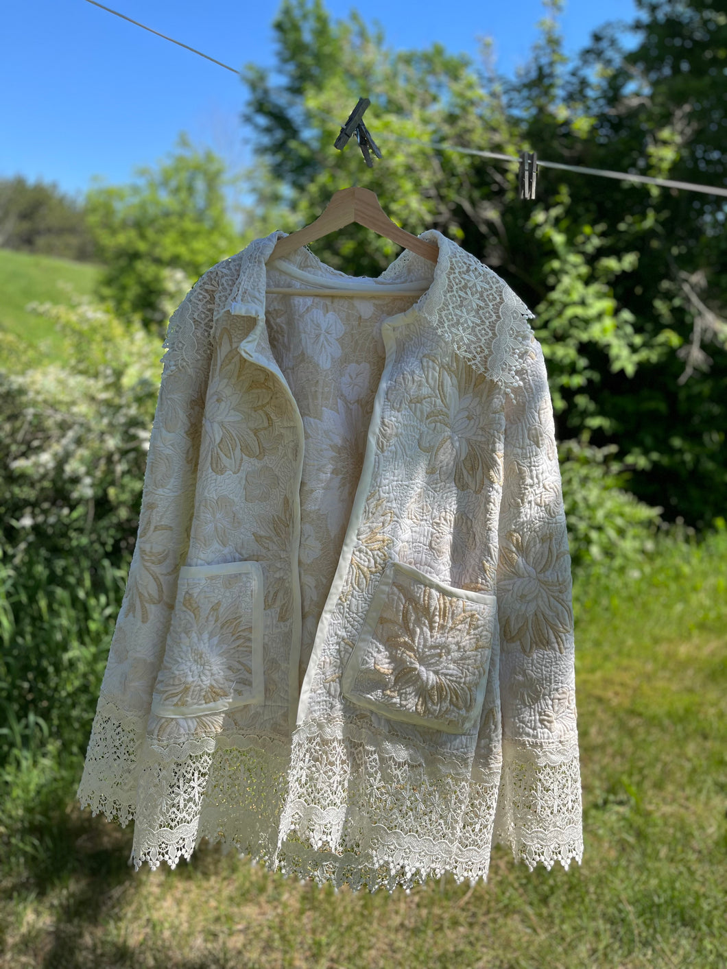 no. 4 Lacy Lotus jacket