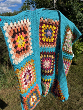 Load image into Gallery viewer, no. 13 Blue granny square vest
