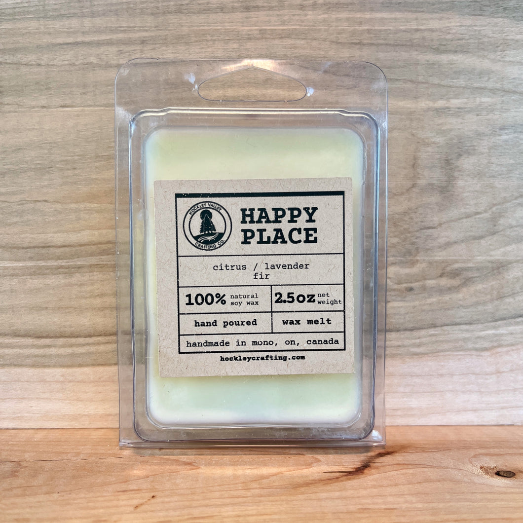 happy place wax melt